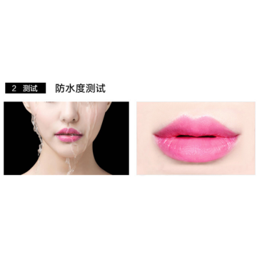 Baume à lèvres hydratant longue durée changeant de couleur